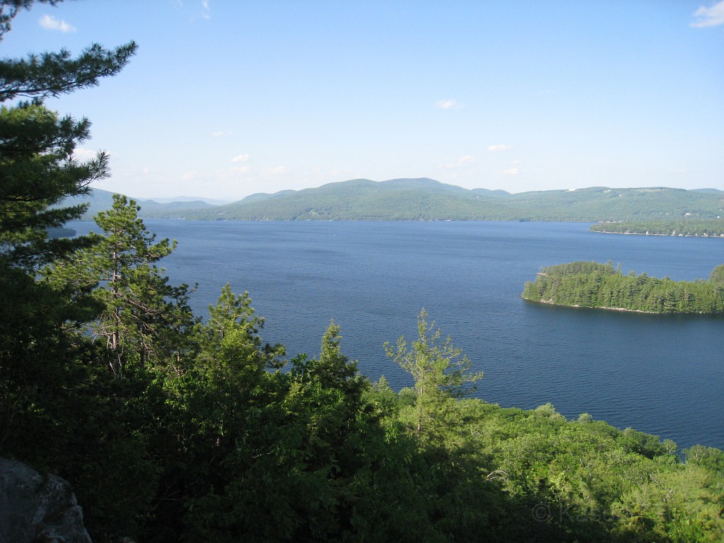 Elwell Trail NH 2010 115.jpg - Great views of Newfound Lake from the top of Big Sugarloaf.
